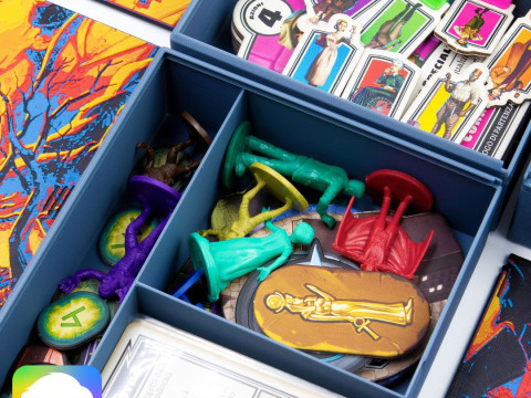 HORRIFIED BOARD GAME INSERTS - ORGANIZER BY AM-MEDIA Model Cetak 3D