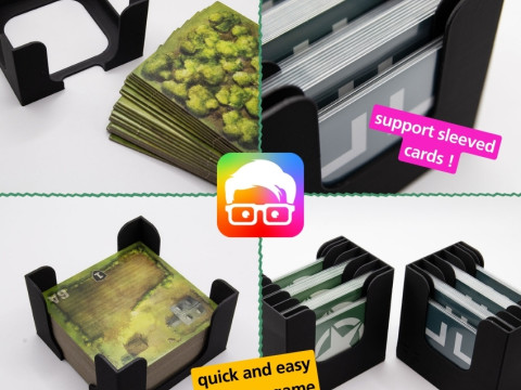 Inserts - Organizer for Undaunted Normandy by am-mediabiz 3Dプリントモデル