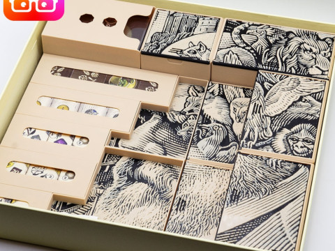 DARWINS JOURNEY BOARDGAME INSERTS - ORGANIZER BY AM-MEDIA MULTICOLOR WITH ANY 3D PRINTER 3D Принт Модель