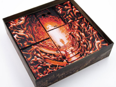 INFERNO BOARD GAME INSERTS - ORGANIZER FOR BY AM-MEDIA 3D प्रिंट मॉडल