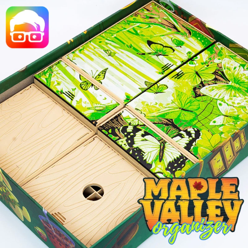 INSERTOS PARA JUEGOS DE MESA MAPLE VALLEY - ORGANIZADOR DE AM-MEDIABIZ Modelo de impresión 3D .c4d .max .obj .3ds .fbx .stl .blend 