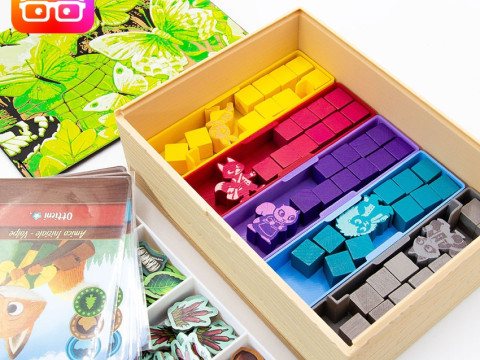 MAPLE VALLEY BOARD GAME INSERTS - ORGANIZER FOR BY AM-MEDIABIZ Modello di stampa 3D