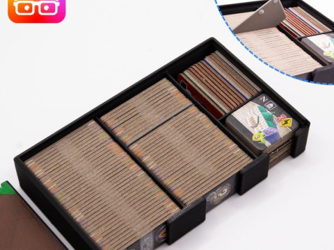 NUCLEUM BOARD GAME ORGANIZER BY AM-MEDIABIZ TABLETOP BOARD GAME ACCESSORIES SKU NCL001 3D 프린트 모델