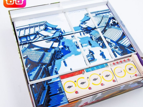 Iki Board Game Organizer Easy Setup Setupper BY AMMEDIA3D SKU IKI001 3D-Druckmodell
