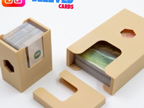 Cascadia board game all-in organizer by ammedia3d tabletop board game inserts sku CASLAND001 Modèles 3D en vedette