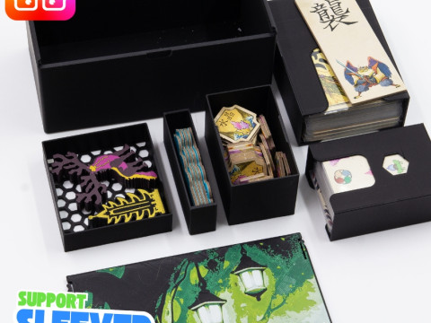 BITOKU BOARD GAME ORGANIZER BY AMMEDIA3D TABLETOP BOARD GAME INSERTS SKU BITOKU001 3D Принт Модель