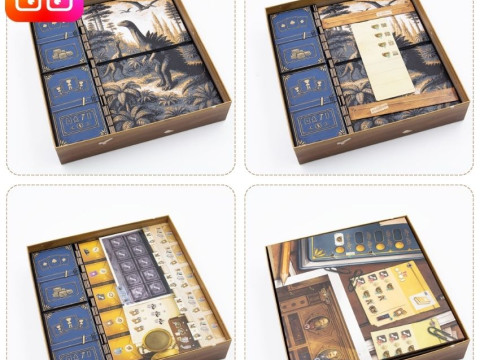 Bone Wars board game organizer by ammedia3d 3D Print Model