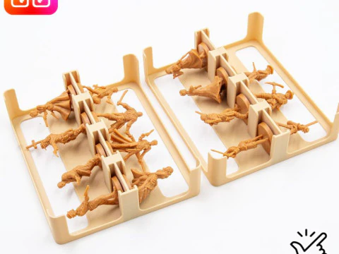 Zombicide Undead or Alive board game organizer by ammedia3d 3D Print Model