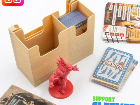 Zombicide Undead or Alive board game organizer by ammedia3d 3D Print Model