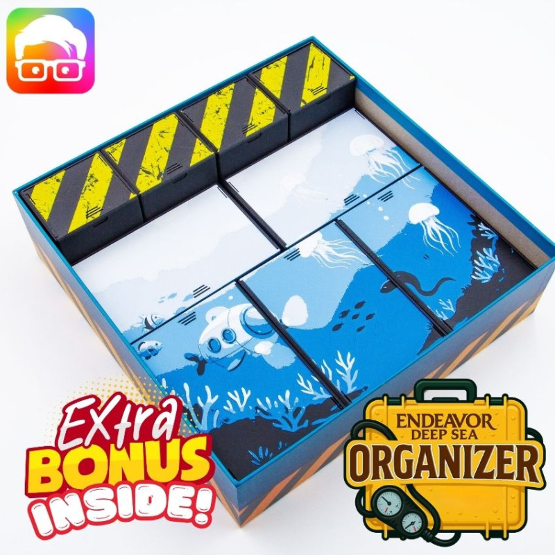 Endeavor Deep Sea board game organizer by ammedia3d tabletop board game inserts sku ENDA001 3D-Druckmodell .c4d .max .obj .3ds .fbx .stl .blend