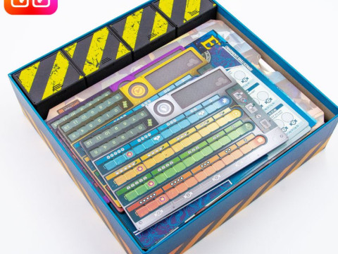 Endeavor Deep Sea board game organizer by ammedia3d tabletop board game inserts sku ENDA001 3D-Druckmodell