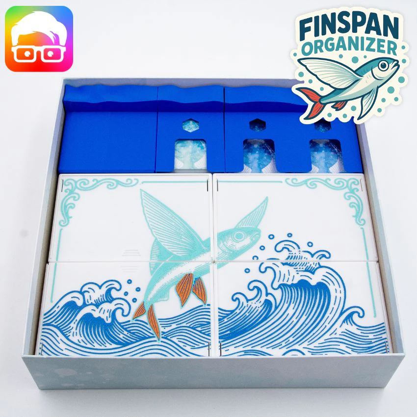 Finspan board game organizer by ammedia3d 3D Print Model .c4d .max .obj .3ds .fbx .stl .blend