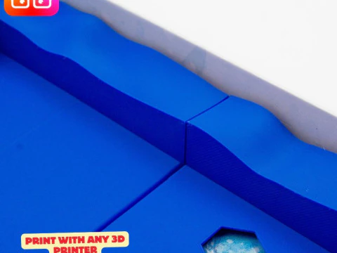 Finspan board game organizer by ammedia3d 3D Print Model