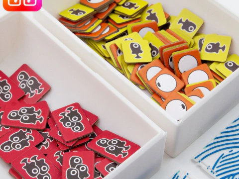 Finspan board game organizer by ammedia3d 3D Print Model