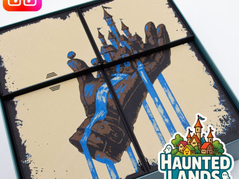 Haunted Lands board game organizer by ammedia3d Modello di stampa 3D