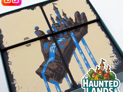 Haunted Lands board game organizer by ammedia3d 3D Print Model