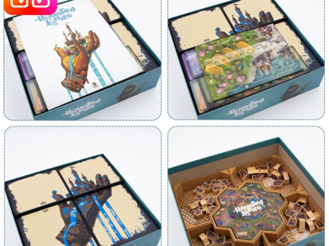 Haunted Lands board game organizer by ammedia3d 3D Принт Модель
