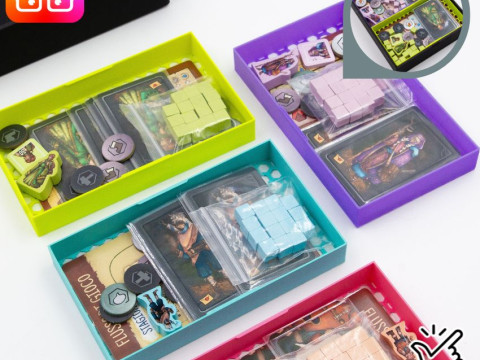 Haunted Lands board game organizer by ammedia3d 3D Принт Модель