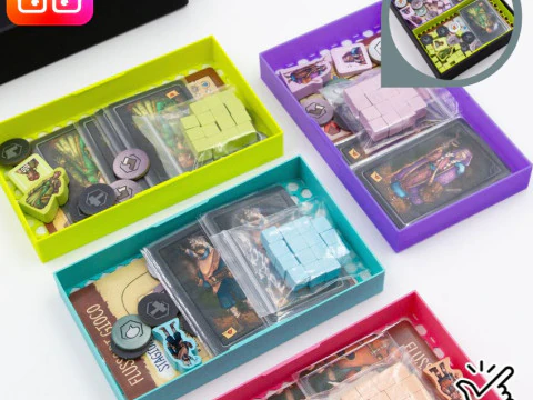 Haunted Lands board game organizer by ammedia3d 3D Print Model