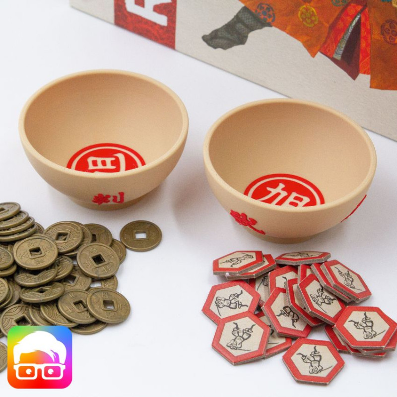 Rising Sun Coin Ronin bowl set by ammedia3d RSN002 Modello di stampa 3D .c4d .max .obj .3ds .fbx .stl .blend