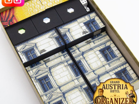 Grand Austria Hotel with Lets Waltz ALL-IN organizer by ammedia3d 3D 프린트 모델