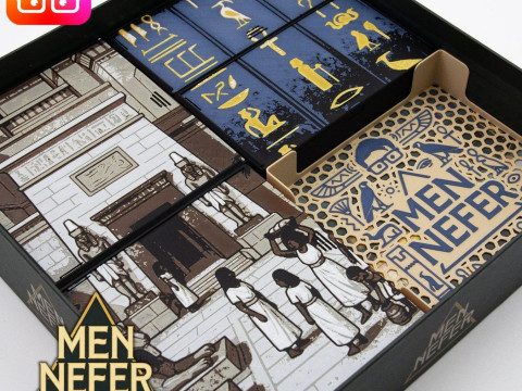 Men Nefer 소매 교육용 보드 게임 주최자(ammedia3d 제작) 3D 프린트 모델