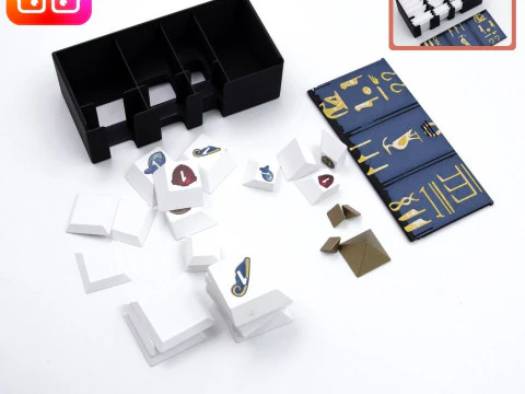 Men Nefer retail ed board game organizer by ammedia3d 3D Print Model