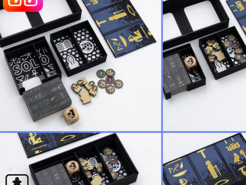 Men Nefer retail ed board game organizer by ammedia3d 3D Print Model