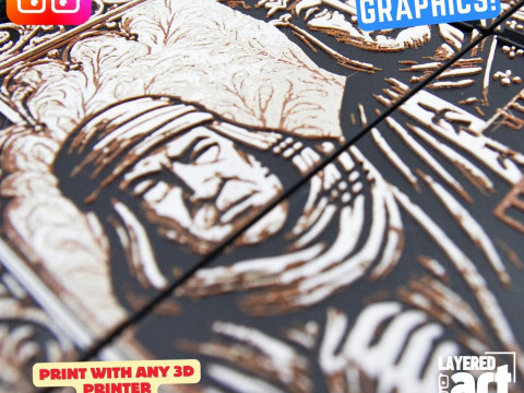 Caylus 棋盘游戏组织器，作者：ammedia3d 3D 打印模型