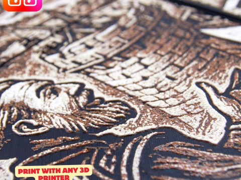 Ammedia3d द्वारा केयलस 1303 बोर्डगेम आयोजक 3D प्रिंट मॉडल