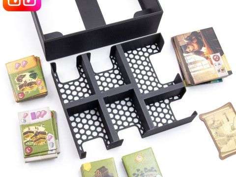 Ammedia3d द्वारा केयलस 1303 बोर्डगेम आयोजक 3D प्रिंट मॉडल