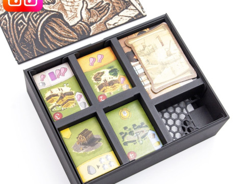 Ammedia3d द्वारा केयलस 1303 बोर्डगेम आयोजक 3D प्रिंट मॉडल