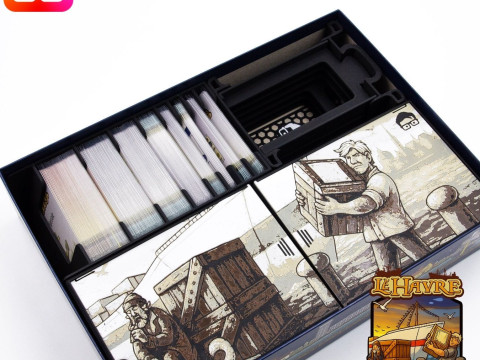 Le Havre complete ed board game organizer by ammedia3d 3D Print Model