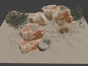 Desert Arch 3Dモデル