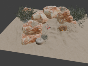 Desert Arch 3D मॉडल