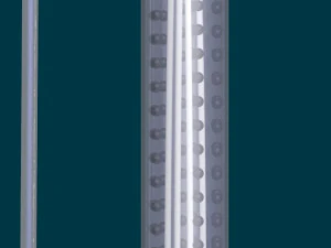 Bioreaktor membranowy z fluidyzacją Model 3D