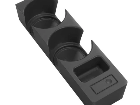 B M W E36 PORTAVASOS CUP HOLDER - DISEO 2 VASOS CON MONEDERO Y PARA BOTON 3D Print Model