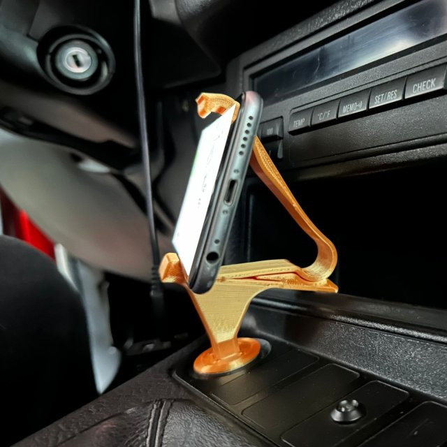 SOPORTE PARA CELULAR EN EL MECHERO DEL CARRO CIGARRILLERO GPS HOLDER CAR LIGHTER 3D 프린트 모델 .c4d .max .obj .3ds .fbx .stl .blend 