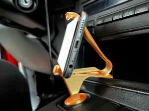 SOPORTE PARA CELULAR EN EL MECHERO DEL CARRO CIGARRILLERO GPS HOLDER CAR LIGHTER 3D 프린트 모델