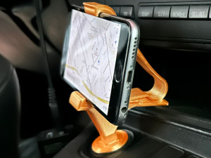 SOPORTE PARA CELULAR EN EL MECHERO DEL CARRO CIGARRILLERO GPS HOLDER CAR LIGHTER 3D 프린트 모델