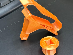 SOPORTE PARA CELULAR EN EL MECHERO DEL CARRO CIGARRILLERO GPS HOLDER CAR LIGHTER 3D 프린트 모델