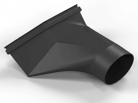 B M W E36 Condotto di refrigerazione per alternatore E36 Air Flow Alternator Cooling Modello di stampa 3D