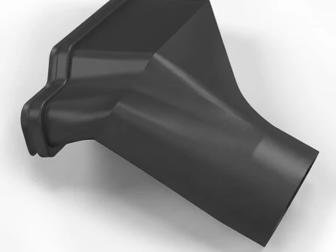 B M W E36 Condotto di refrigerazione per alternatore E36 Air Flow Alternator Cooling Modello di stampa 3D