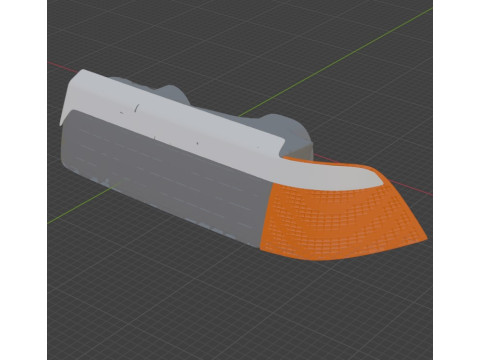 B M W E36 Pestaa - Pálpebra para Faros Delanteros Cubierta Ceja Modelo de Impressão 3D