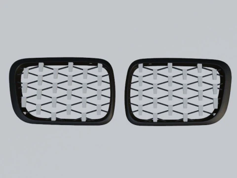 B M W E36 Recambio de Rejilla Delantera Rionera para e36 Series PRE - POST - Derecha e Izquierda Modelo de Impressão 3D