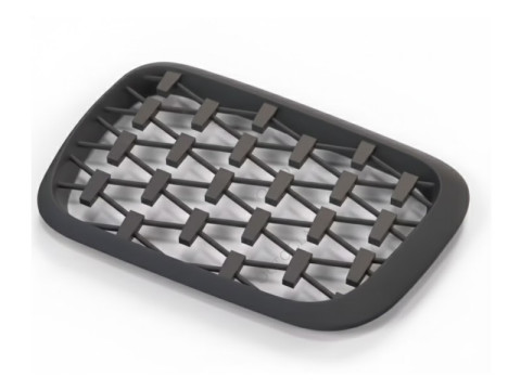 B M W E36 Recambio de Rejilla Delantera Rionera para e36 Series PRE - POST - Derecha e Izquierda Modelo de Impressão 3D