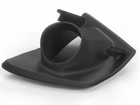 B M W E36 Ducto de Aire Frontal en Direccional Dirigido al Vano Motor directional front air duct 3D Print Model