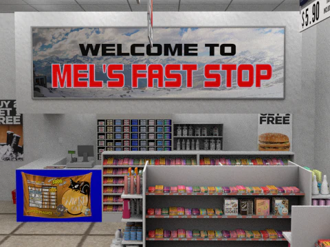 Supermarket 3D Model