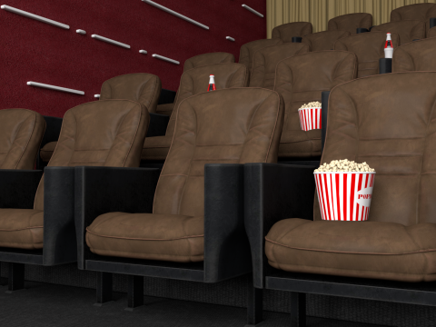 Movie Theater Model 3D