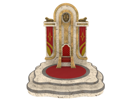 Throne 3D Model